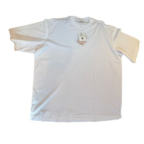 Gran Sasso Shirt 3XT Crew Neck Short Sleeve Italy T-shirt Lightweight Preppy - Picture 2 of 15